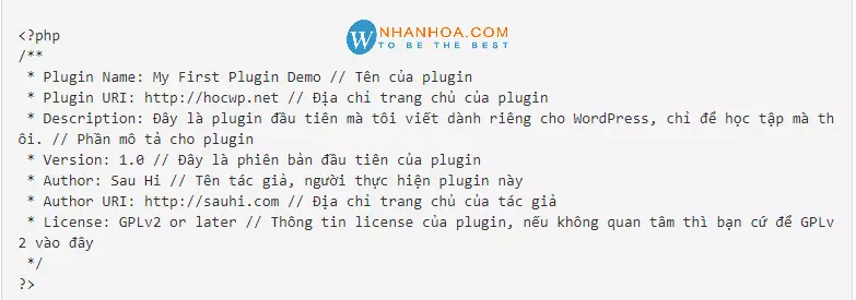 Viết plugin wordpress