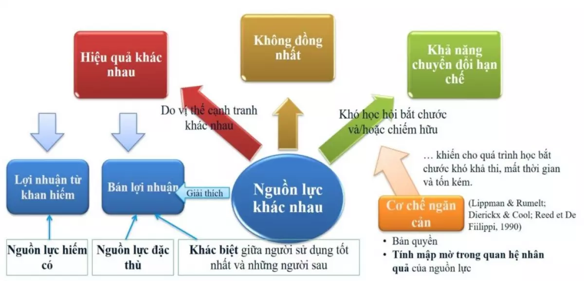 Lợi nhuận và sự khác biệt giữa các doanh nghiệp