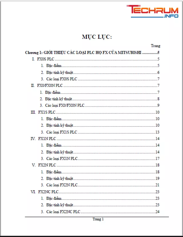 Tài liệu PLC Mitsubishi 6