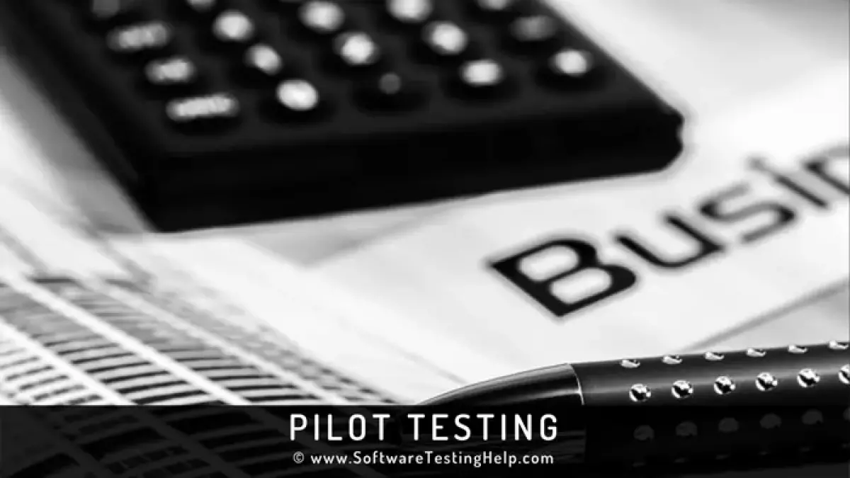 Pilot Testing