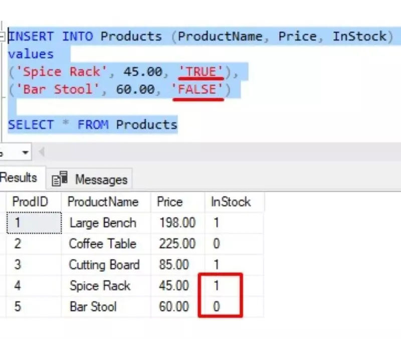 Sử dụng BIT trong việc biểu diễn logic và điều kiện