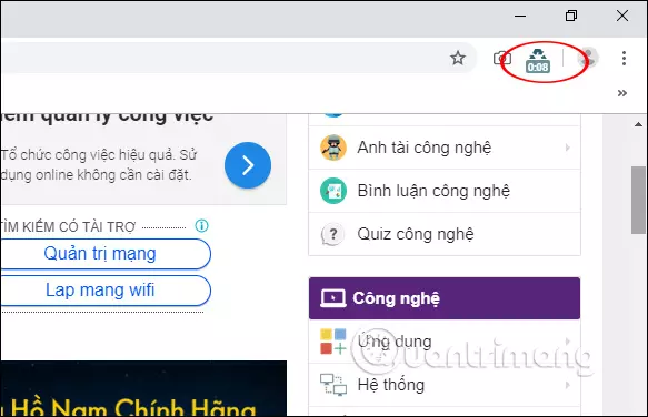 Dừng tự động refresh