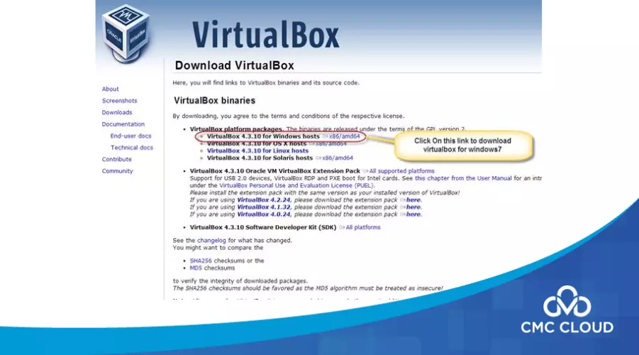 Cách cài Virtual Box