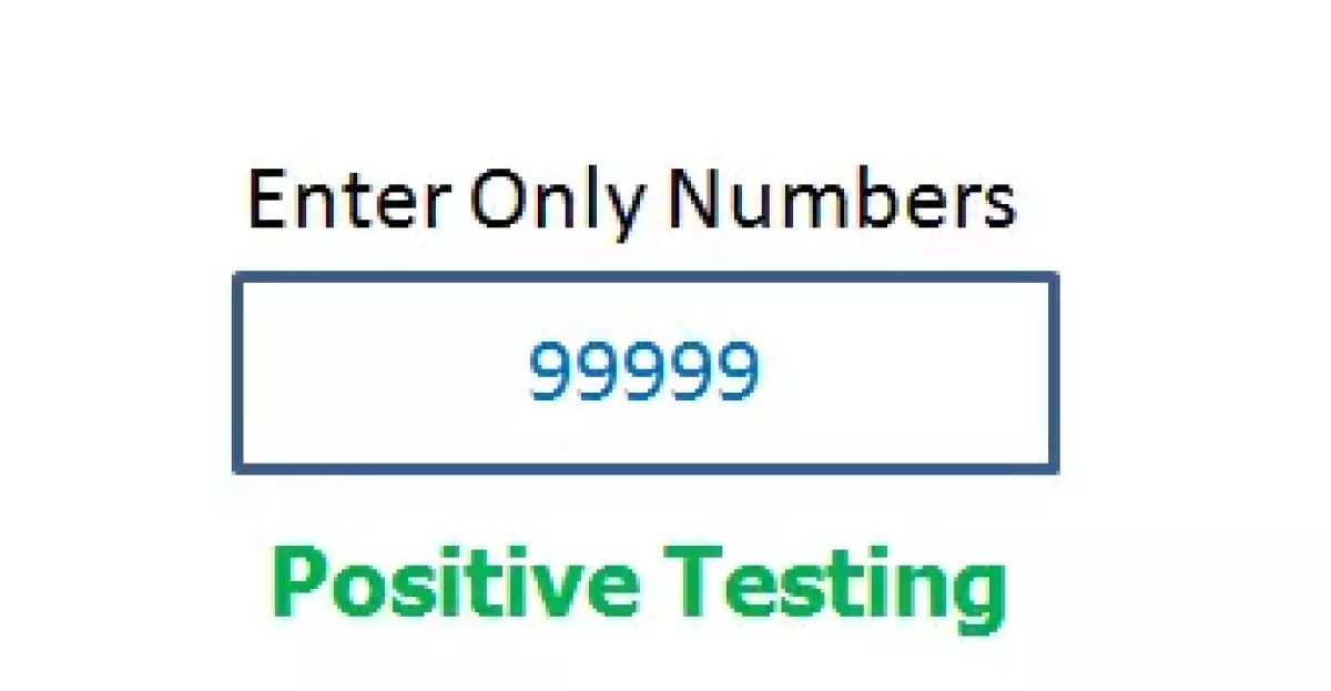 Positive Testing và Negative Testing thông qua các ví dụ