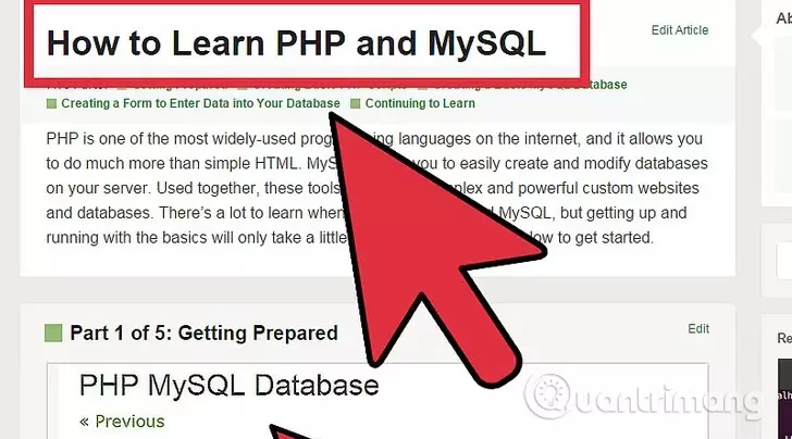 Sao lưu cơ sở dữ liệu MySQL