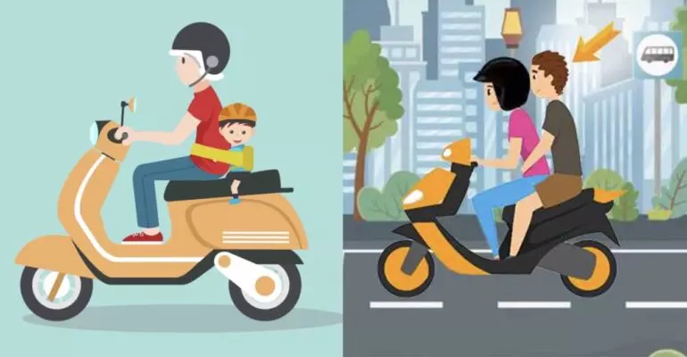 Câu hỏi hình ảnh về an toàn giao thông cho trẻ mầm non