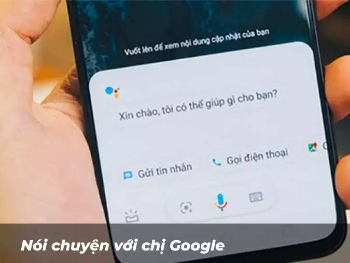 Hướng dẫn cách nói chuyện với chị Google trên di động