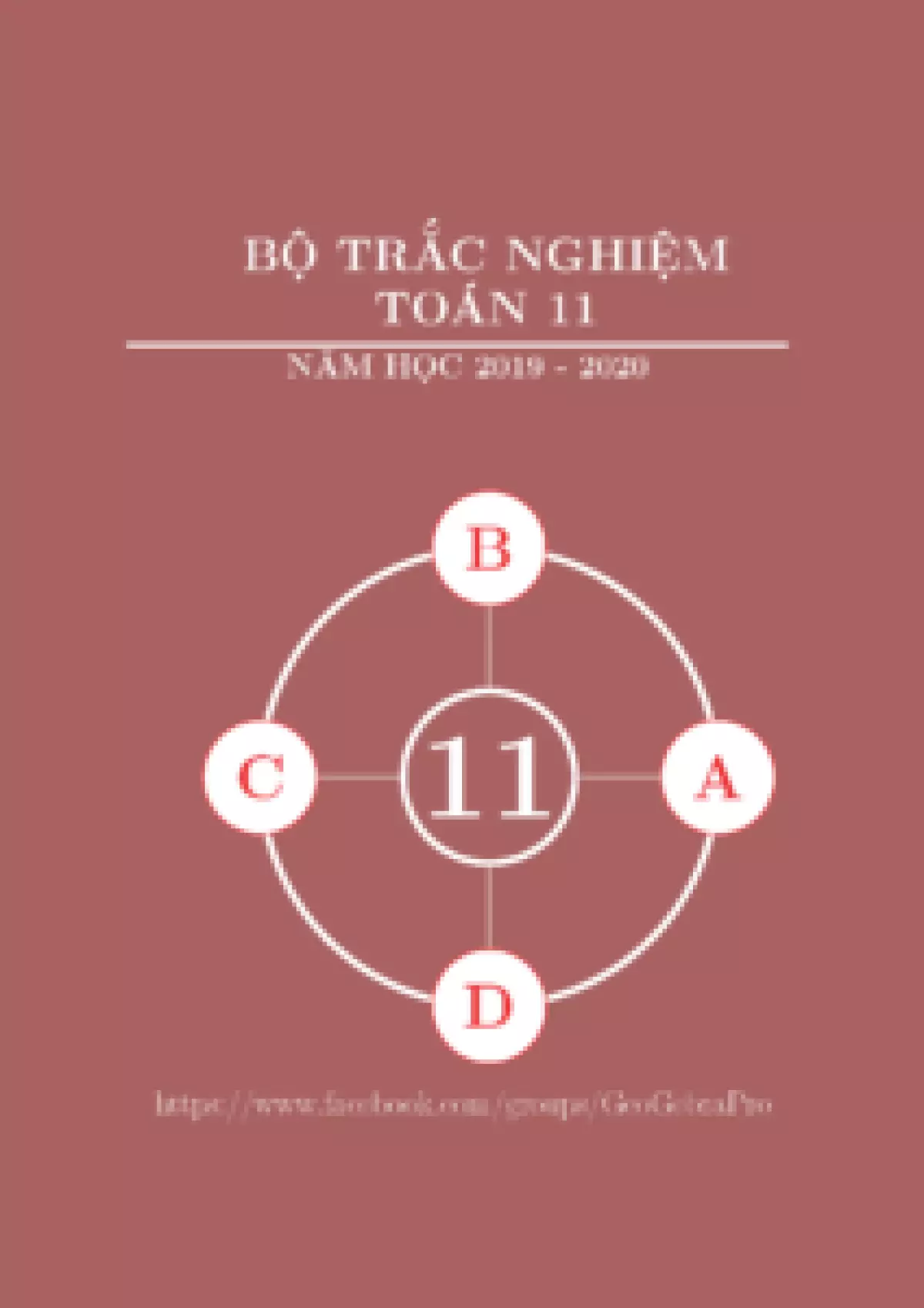 Bộ trắc nghiệm Toán 11