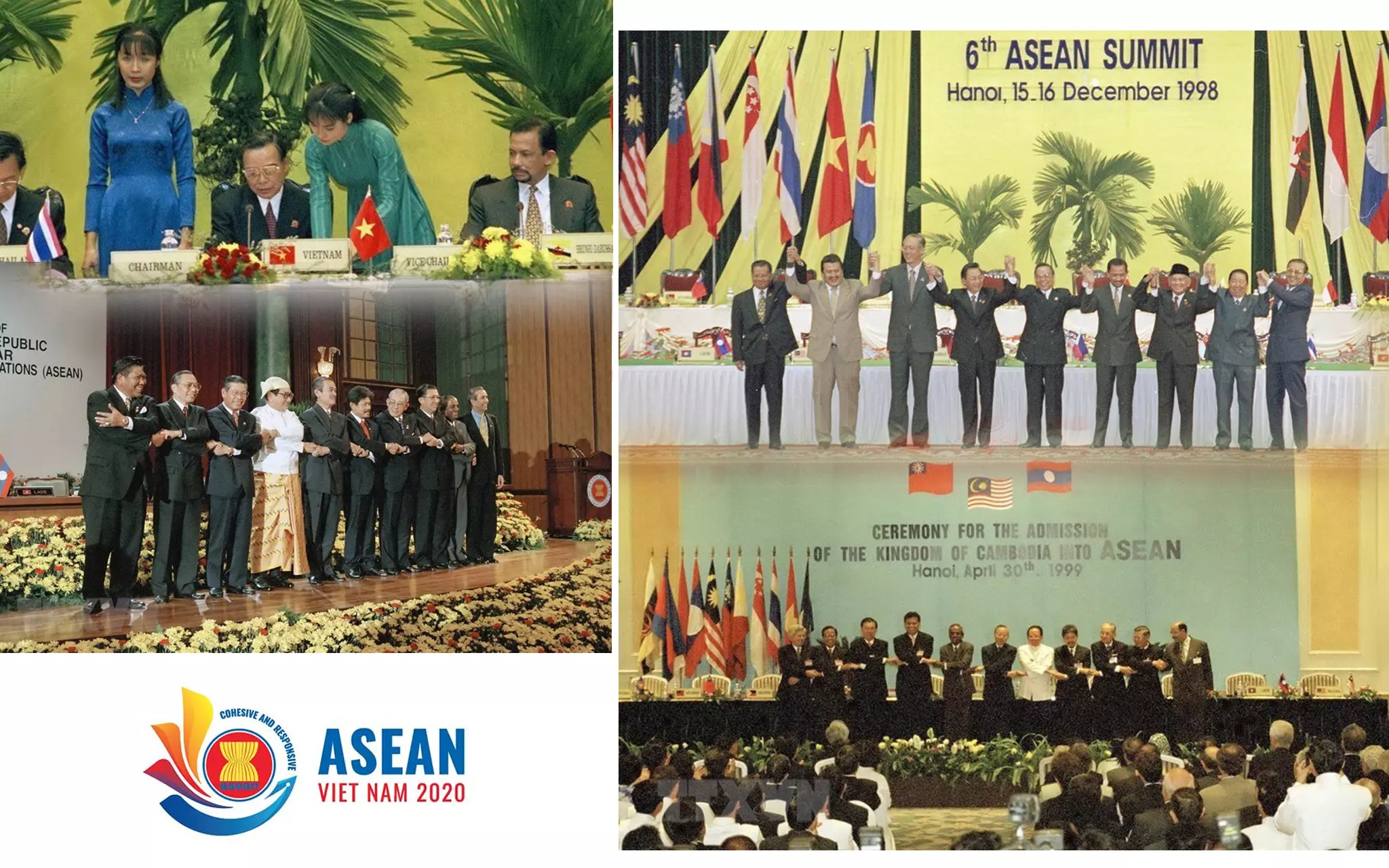 Tháng 12/1998, Việt Nam tổ chức thành công Hội nghị ASEAN lần thứ VI