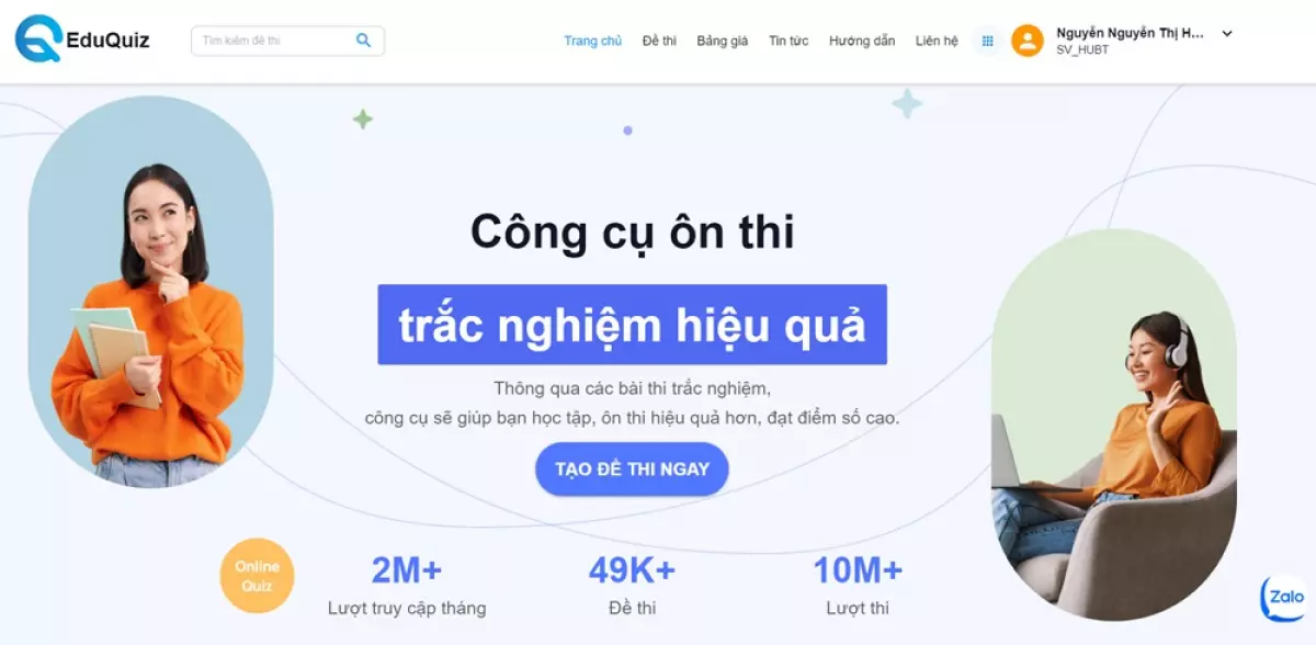 Ôn thi trắc nghiệm quản trị học cùng EduQuiz