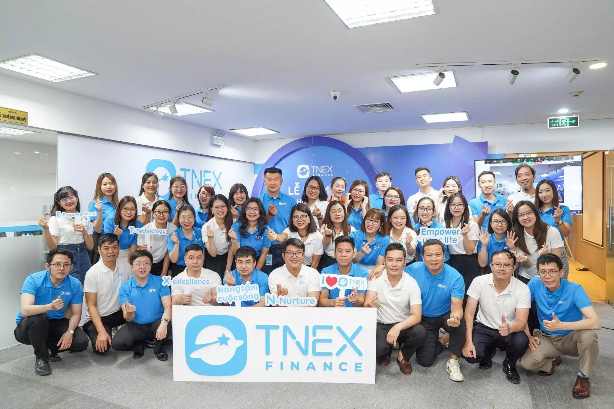 Thương hiệu TNEX Finance ra mắt ngày 6/12