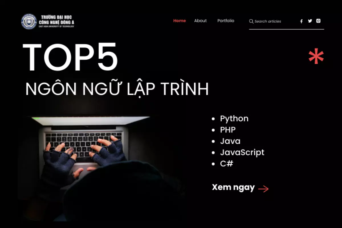 Top 5 ngôn ngữ lập trình mà sinh viên công nghệ thông tin ai cũng phải biết