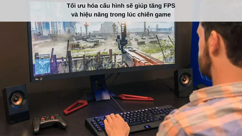 Máy cấu hình cao nhưng chơi game bị giật lag - Do cấu hình chưa tối ưu