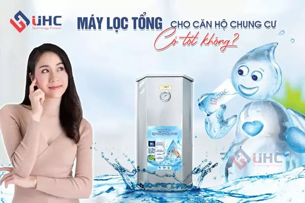 Cấu tạo máy lọc tổng chung cư NC1000AF+