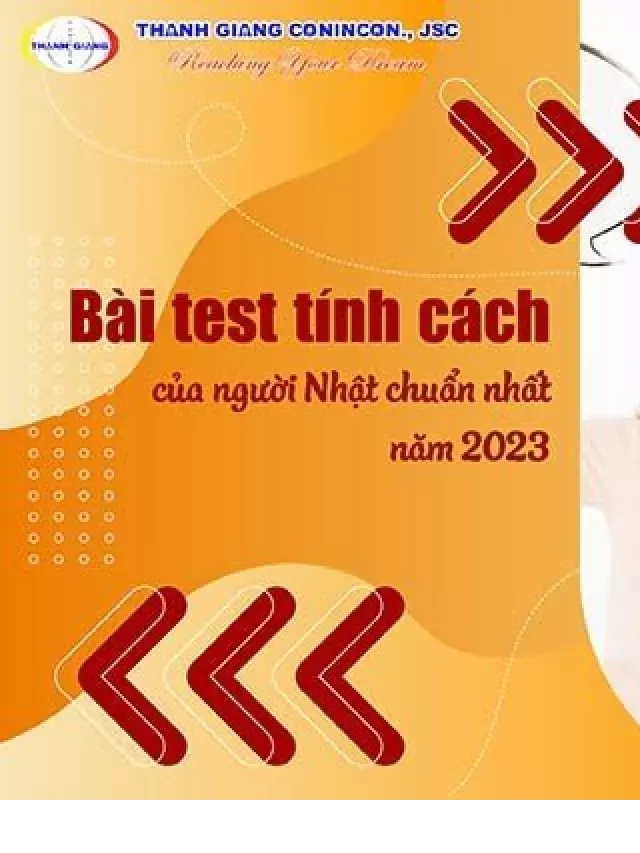   Bài test tính cách của người Nhật chuẩn nhất năm 2023