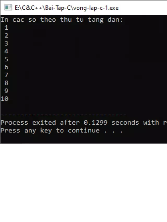   Bài tập vòng lặp trong C: Trở thành bậc thầy lập trình với các bài tập thú vị!
