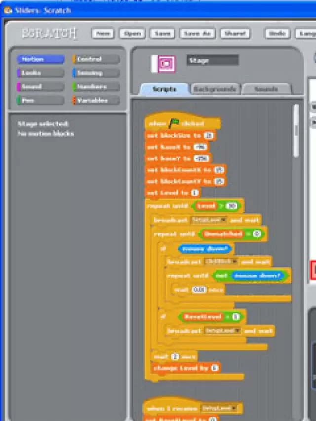   Scratch 3.29.1: Phần mềm lập trình tuyệt vời dành cho trẻ em