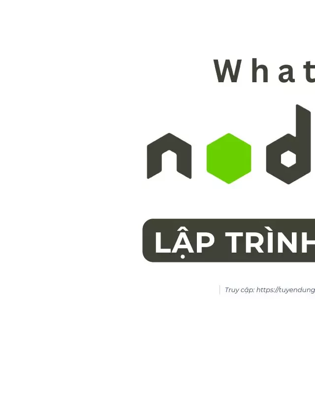   Lập trình NodeJS - Khám phá công việc và mức lương hấp dẫn của lập trình viên NodeJS