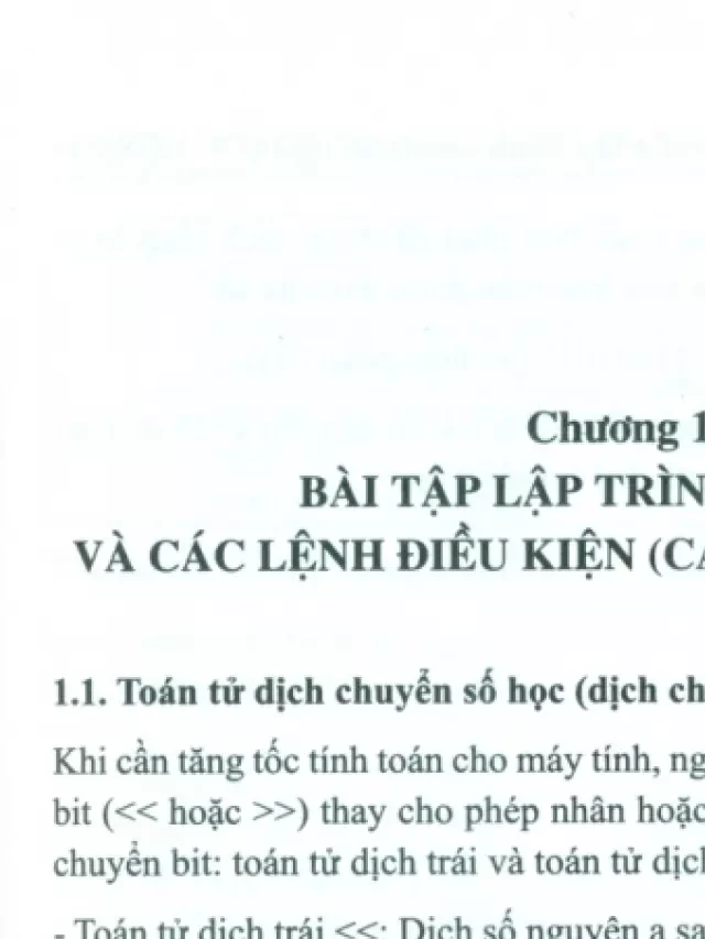   Bài Tập Lập Trình Với Ngôn Ngữ C++ - Từ Cơ Bản Đến Nâng Cao