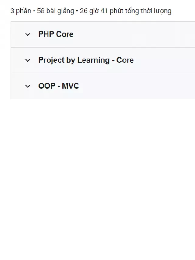   Khóa học Lập trình Web với PHP 2023 - Mang đến kiến thức và thực hành cùng dự án