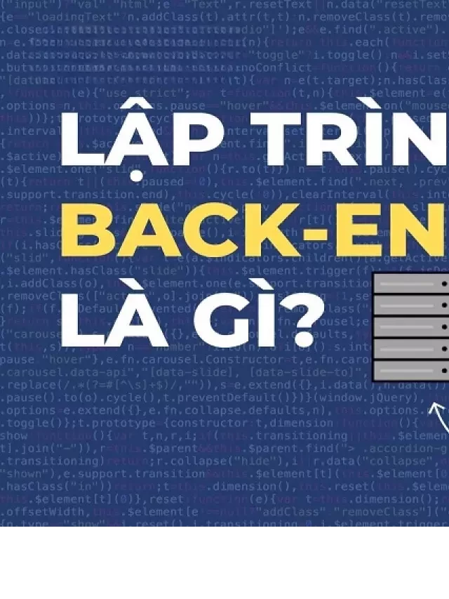   Lộ trình học lập trình Backend trở thành Backend Developer chuyên nghiệp