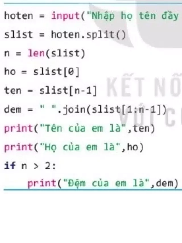   Lý thuyết ôn tập lập trình Python - Tin học 10