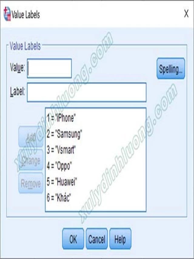   Mã hóa, nhập liệu, xử lý câu hỏi nhiều lựa chọn trong SPSS