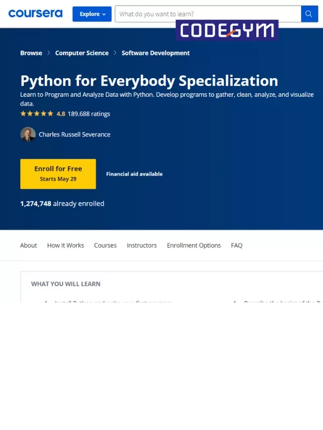   5 Khoá Học Python Online Miễn Phí Mang Lại Sự Hứng Khởi Cho Năm 2022