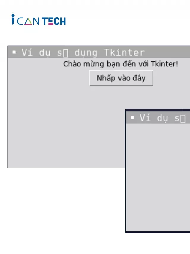   Những điều cần biết về lập trình giao diện Python