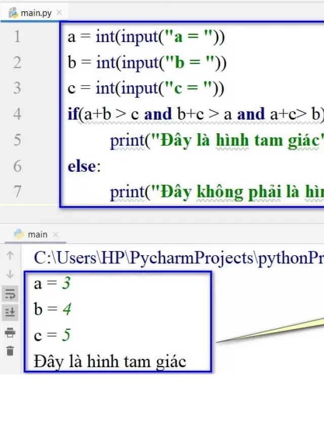   Tin Học PyThon 11 - Bài 11: Thực Hành Cấu Trúc Rẽ Nhánh