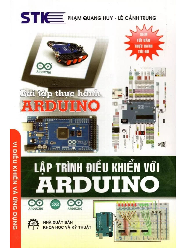   Tuyển tập sách dạy Arduino hàng đầu hiện nay