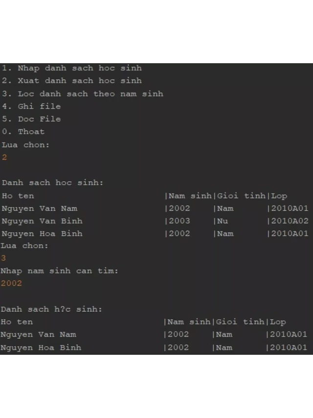   FileInputStream, FileOutputStream – Đọc/Ghi file trong Java