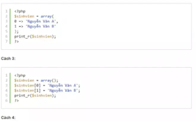   Học lập trình PHP căn bản phần 2: Kiểu dữ liệu và mảng