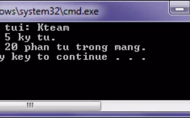   Các thao tác trên Mảng ký tự (C-style strings) trong C++